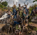Ethiopian Suri tribes Poster och Canvastavla