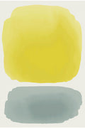 Black and Yellow Watercolor #3 Poster och Canvastavla