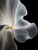 Flower Lines 2 Poster och Canvastavla