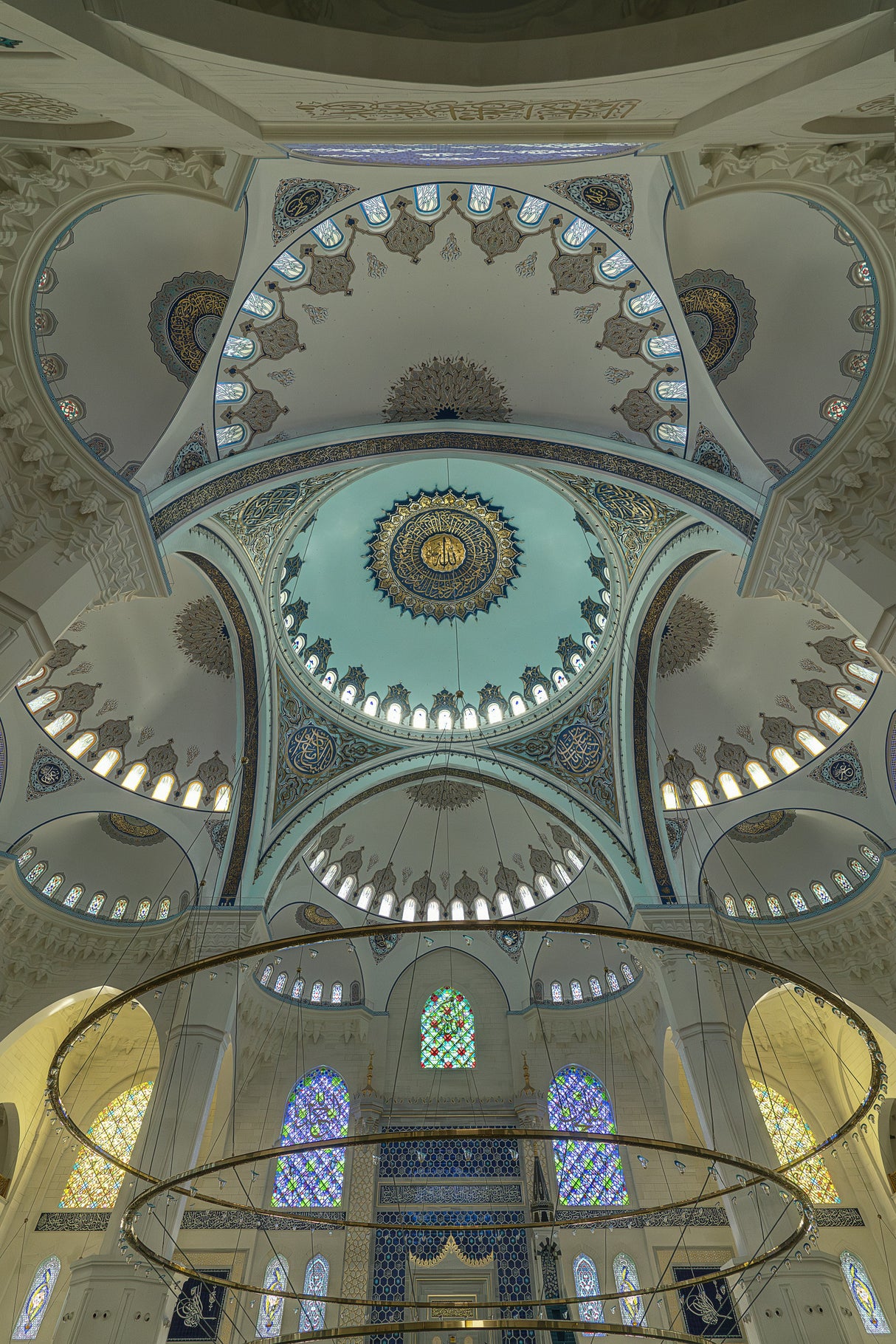 Çamlıca Camii Poster och Canvastavla