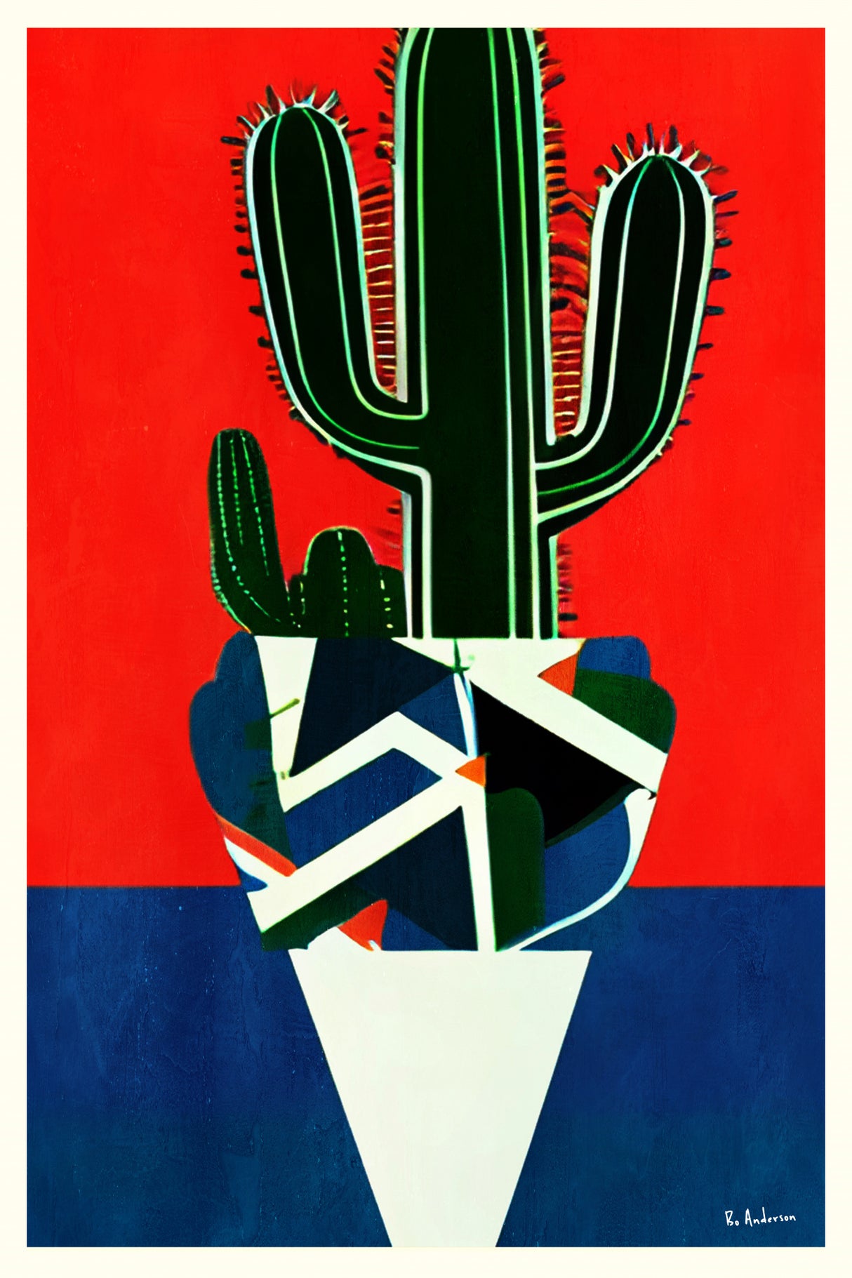 Isla Mujeres : Baja California : Quitana Roo Poster och Canvastavla