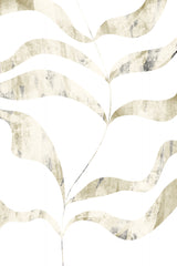 Textured Leaves Poster och Canvastavla