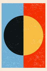 Minimal Abstract Shapes Series #1 Poster och Canvastavla