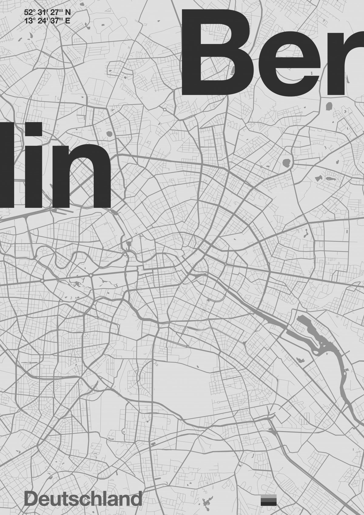 Berlin Poster och Canvastavla
