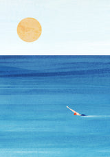 Sea Swim Poster och Canvastavla