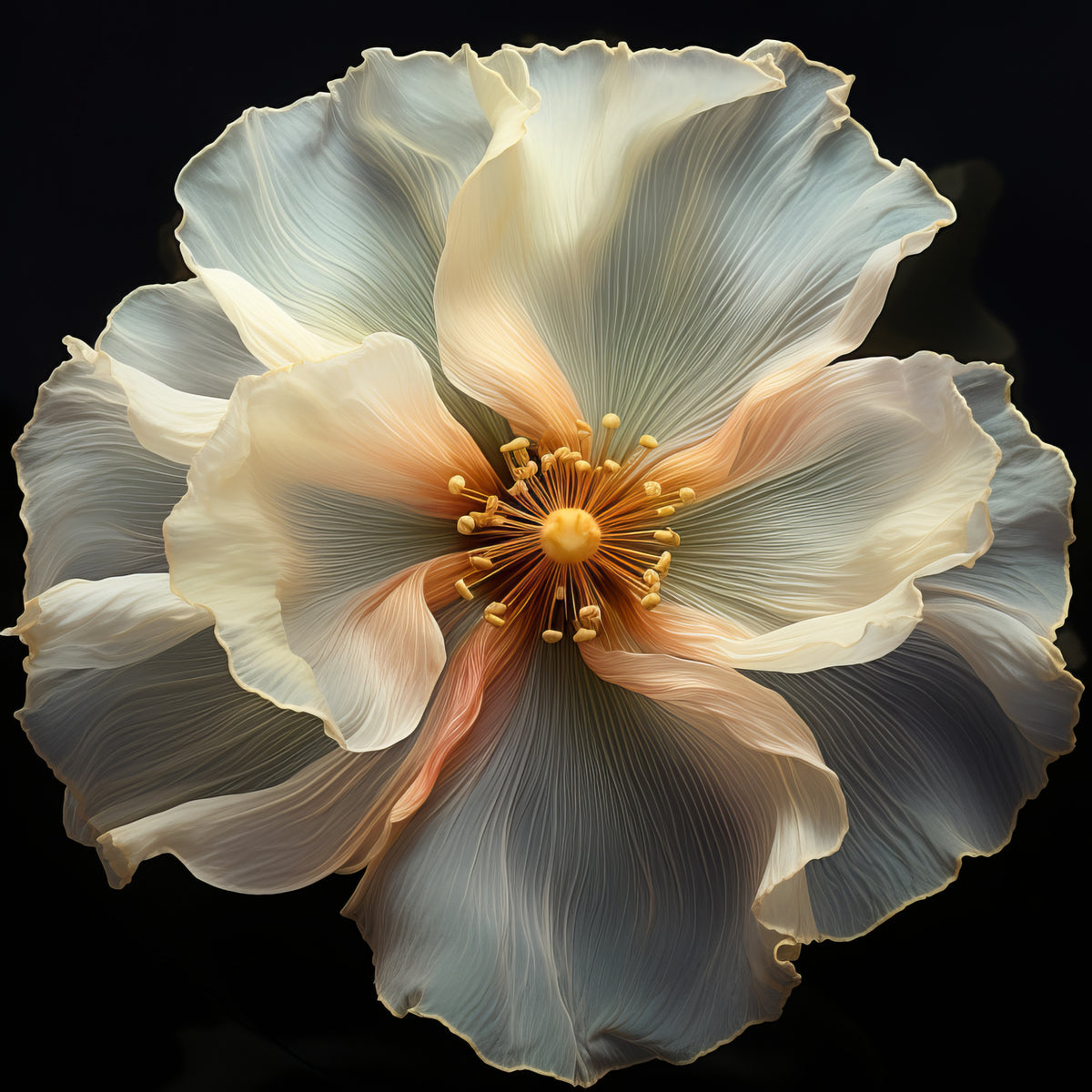 Delicate Flowers 10 Poster och Canvastavla