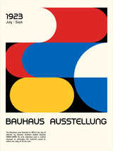 Bauhaus Ausstellung 1923 Poster och Canvastavla