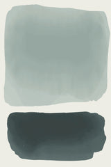 Black and Yellow Watercolor #2 Poster och Canvastavla