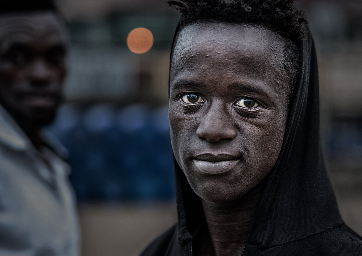 Ethiopian boy. Poster och Canvastavla