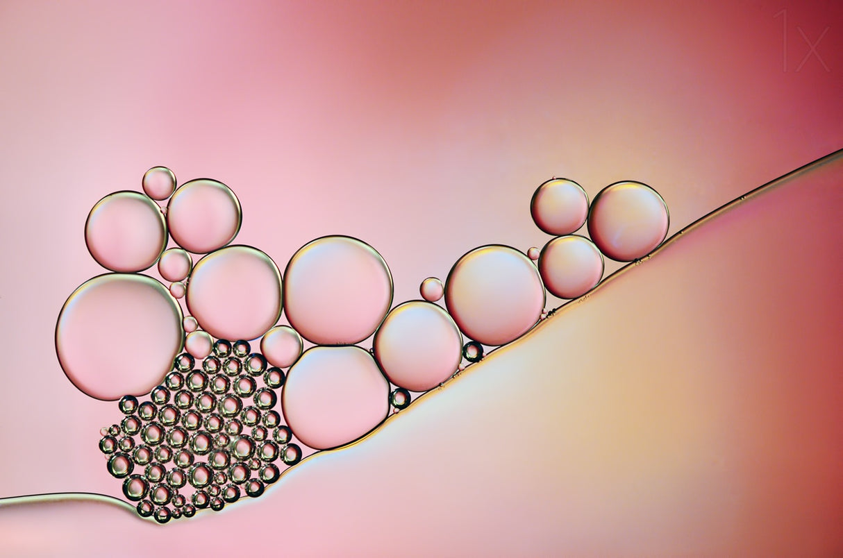 Pearlescent pastel Poster och Canvastavla