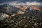 Lava Field Poster och Canvastavla