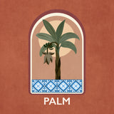 Green Sets Palm Poster och Canvastavla