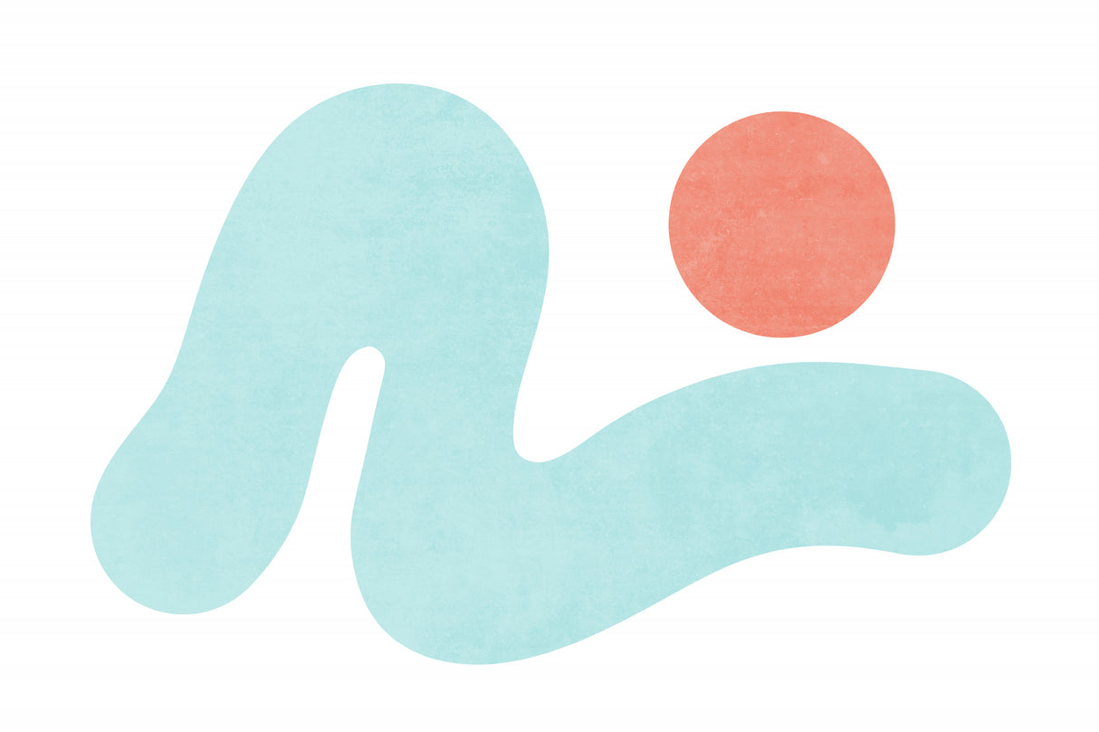 Landscape Shapes 13 Poster och Canvastavla