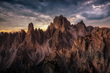Dolomite Mountains Poster och Canvastavla