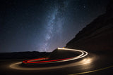 Milky Way Over Mitzpe Ramon Poster och Canvastavla