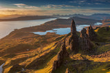 Sunrise on the Storr Poster och Canvastavla