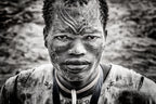 Mundari man - South Sudan Poster och Canvastavla