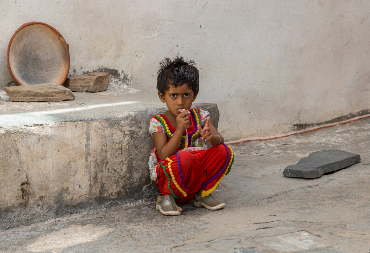 Udaipur (India) kid Poster och Canvastavla