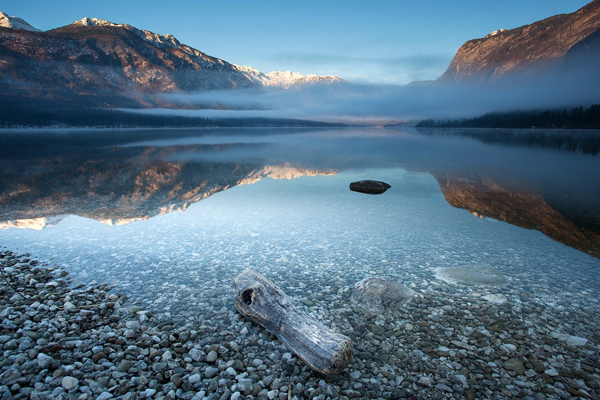 Bohinj's Tranquility Poster och Canvastavla