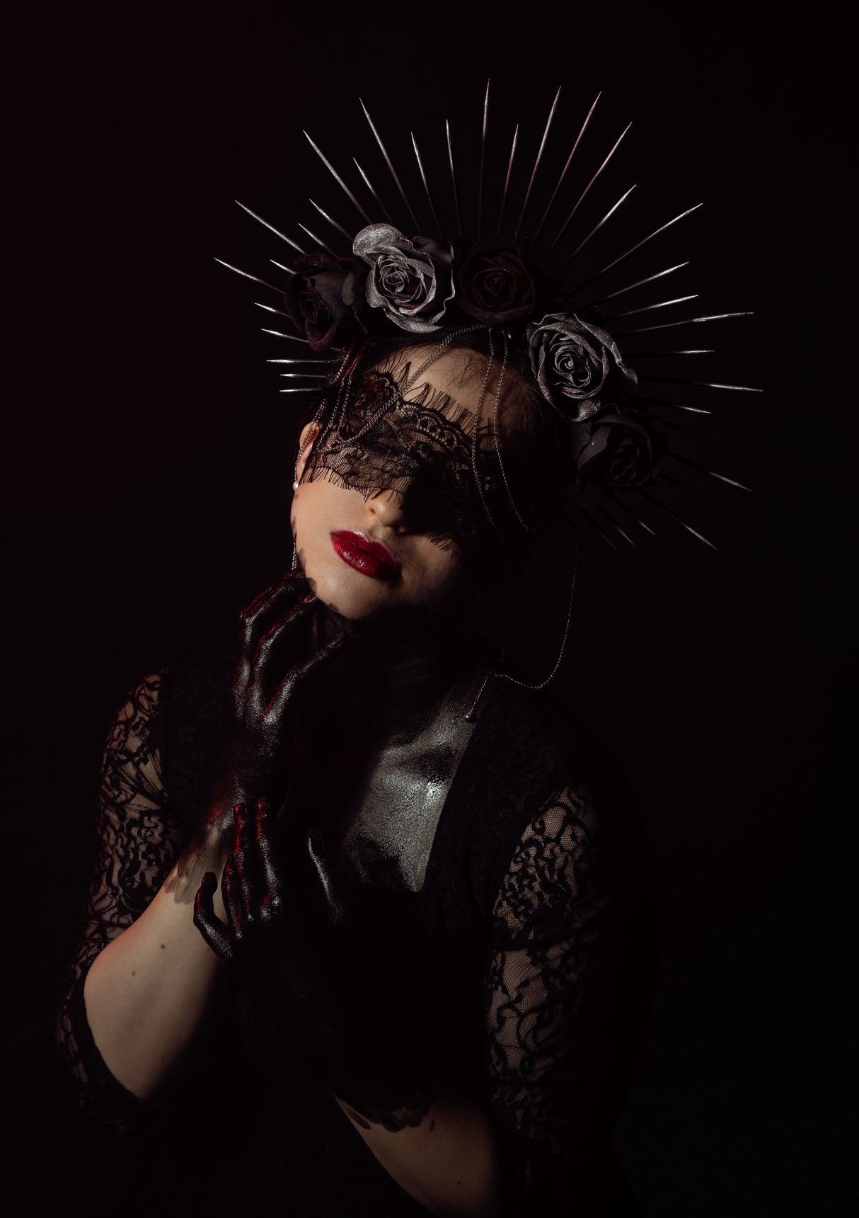 Black lady Poster och Canvastavla