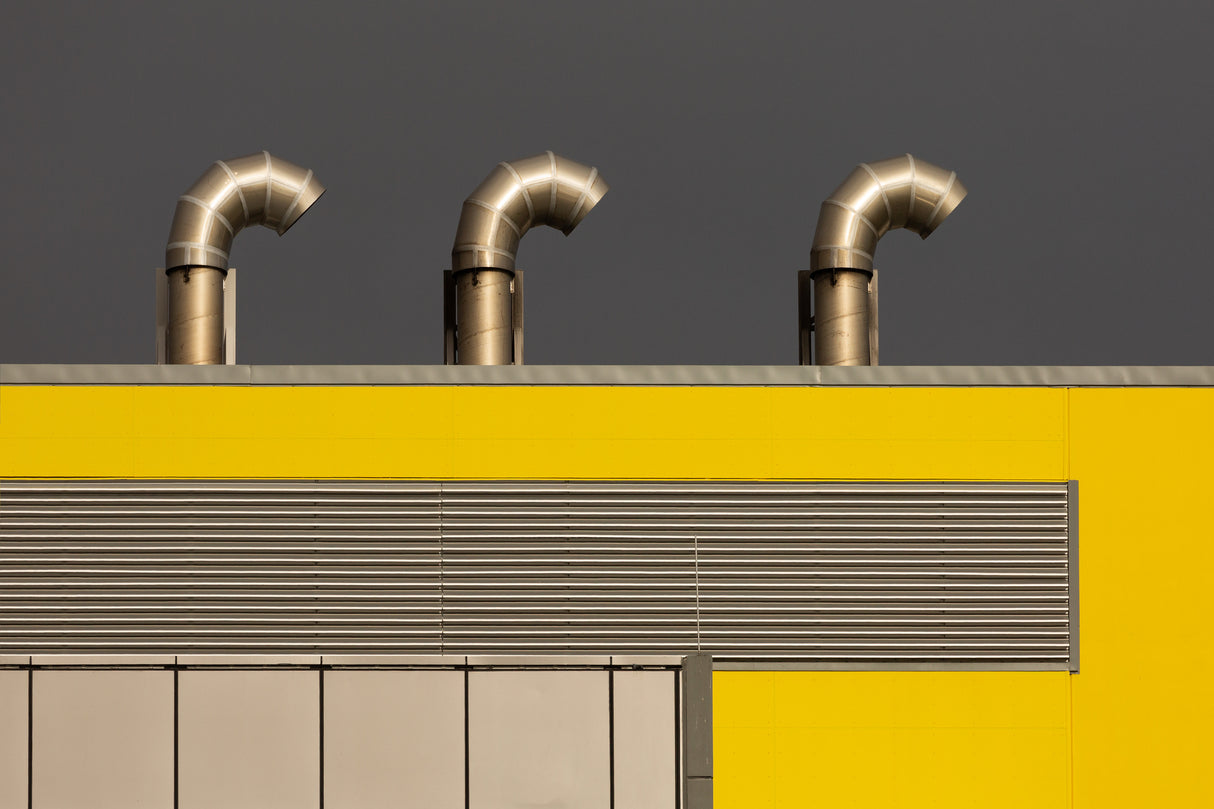 Bending Pipes Poster och Canvastavla