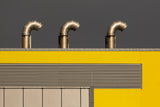 Bending Pipes Poster och Canvastavla