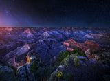 Grand Canyon Night Poster och Canvastavla