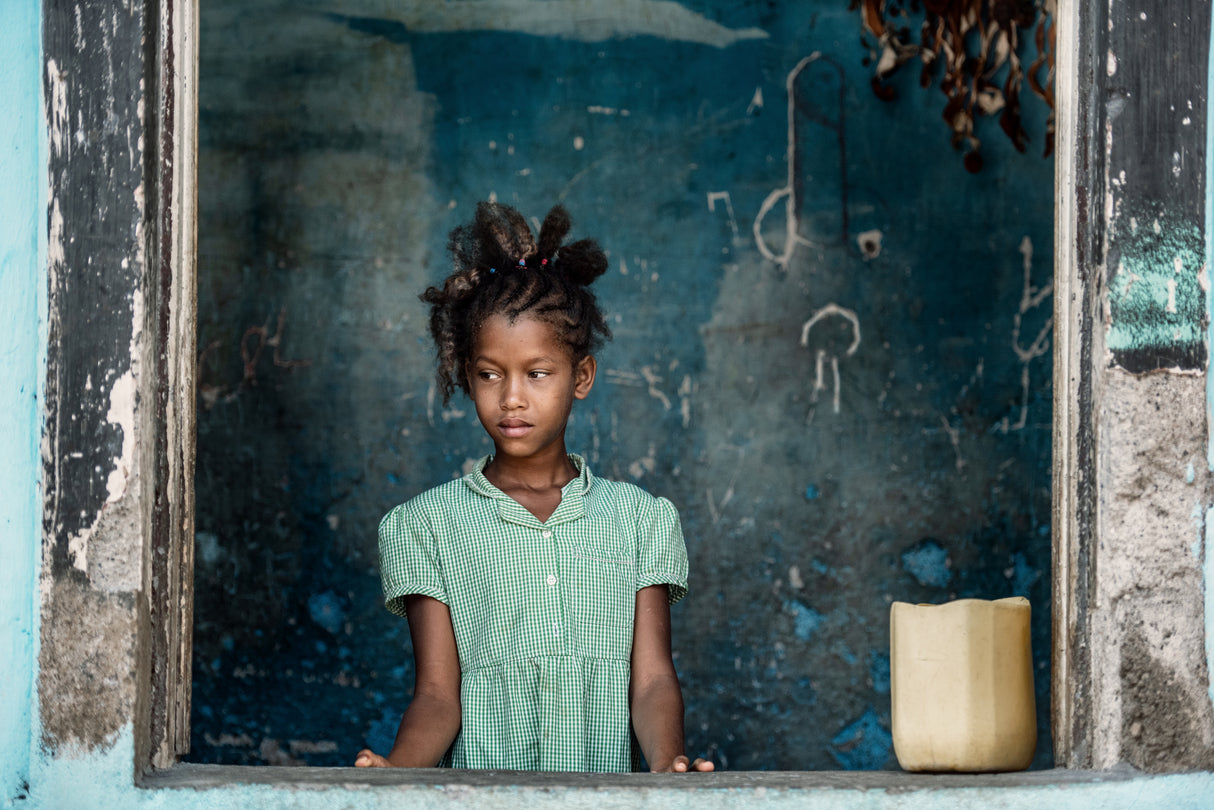 Sao Tome girl Poster och Canvastavla