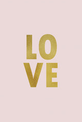 Love Poster och Canvastavla