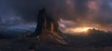 Tre Cime, Dolomites Poster och Canvastavla