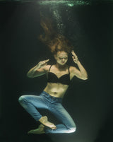 underwater artistic portrait shooting Poster och Canvastavla