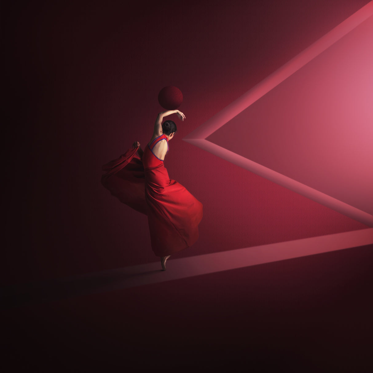 Dance Into The Light Poster och Canvastavla