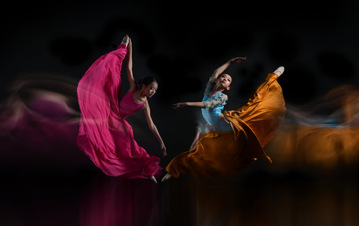 Duo little ballerinas Poster och Canvastavla