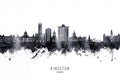 Kingston Canada Skyline Poster och Canvastavla