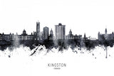 Kingston Canada Skyline Poster och Canvastavla