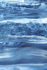 Blue Texture No 4 Poster och Canvastavla
