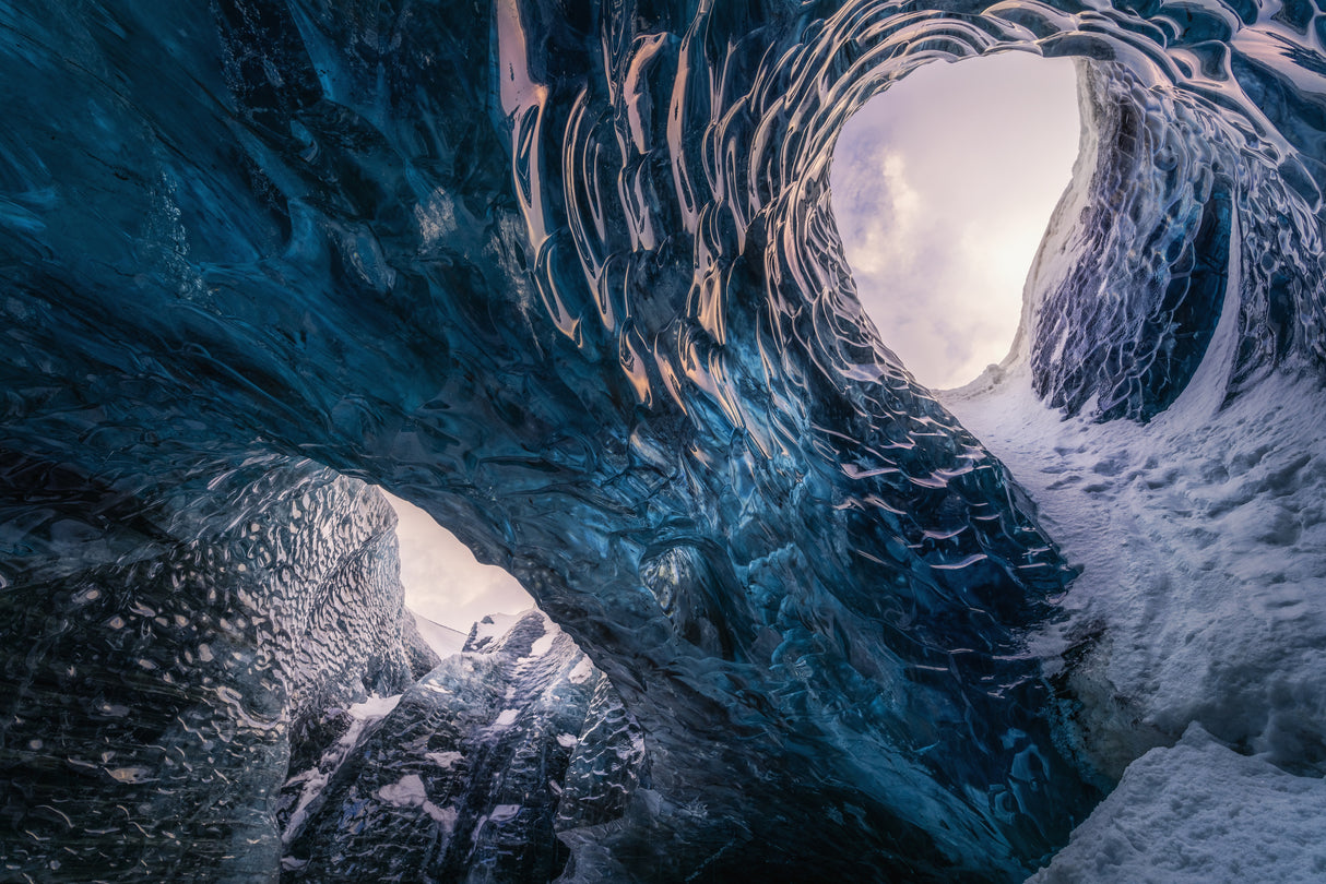 The eyes of the glacier Poster och Canvastavla