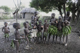 dupa children at northern Cameroon Poster och Canvastavla
