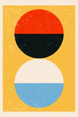 Minimal Abstract Shapes Series #26 Poster och Canvastavla