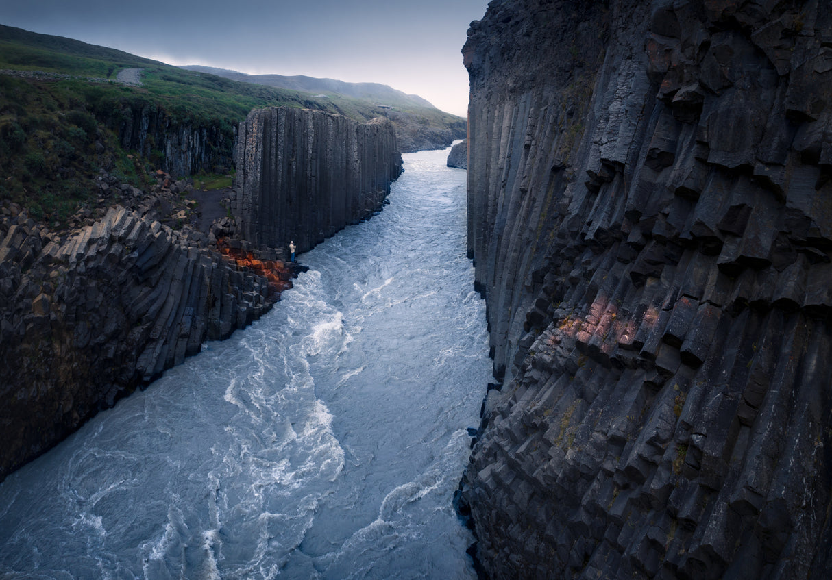 Basalt Canyon Poster och Canvastavla