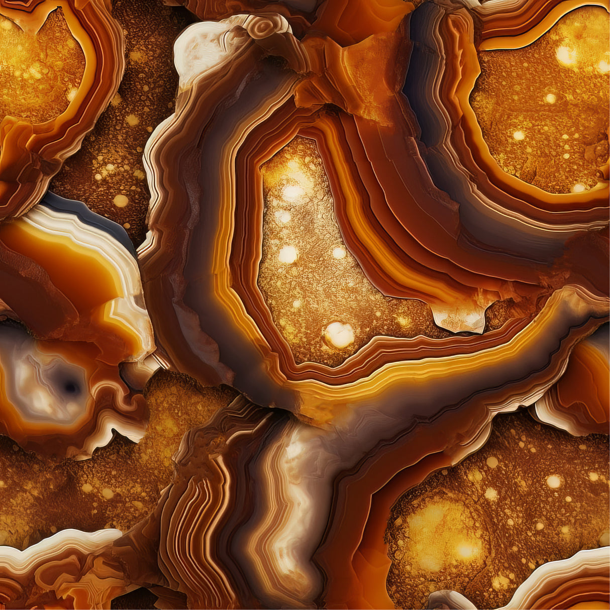 Agate 5 Poster och Canvastavla