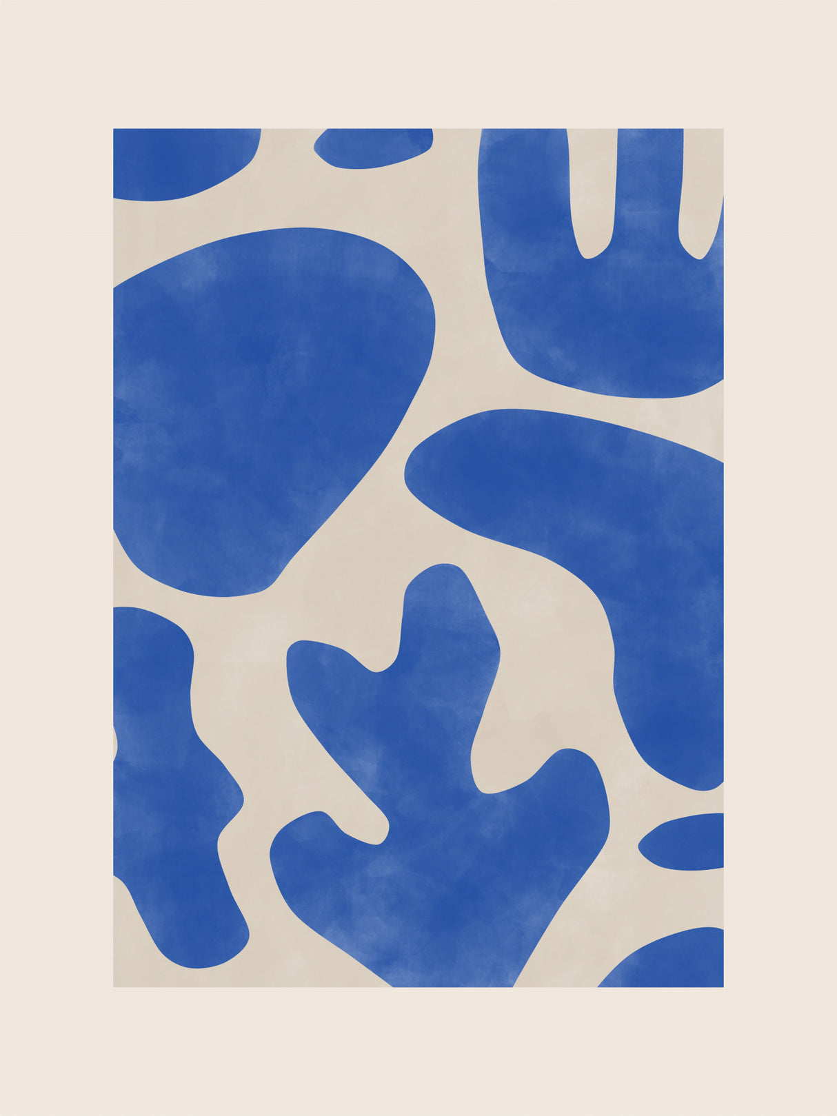 3x4 Aspectratio  Indigo15 Poster och Canvastavla