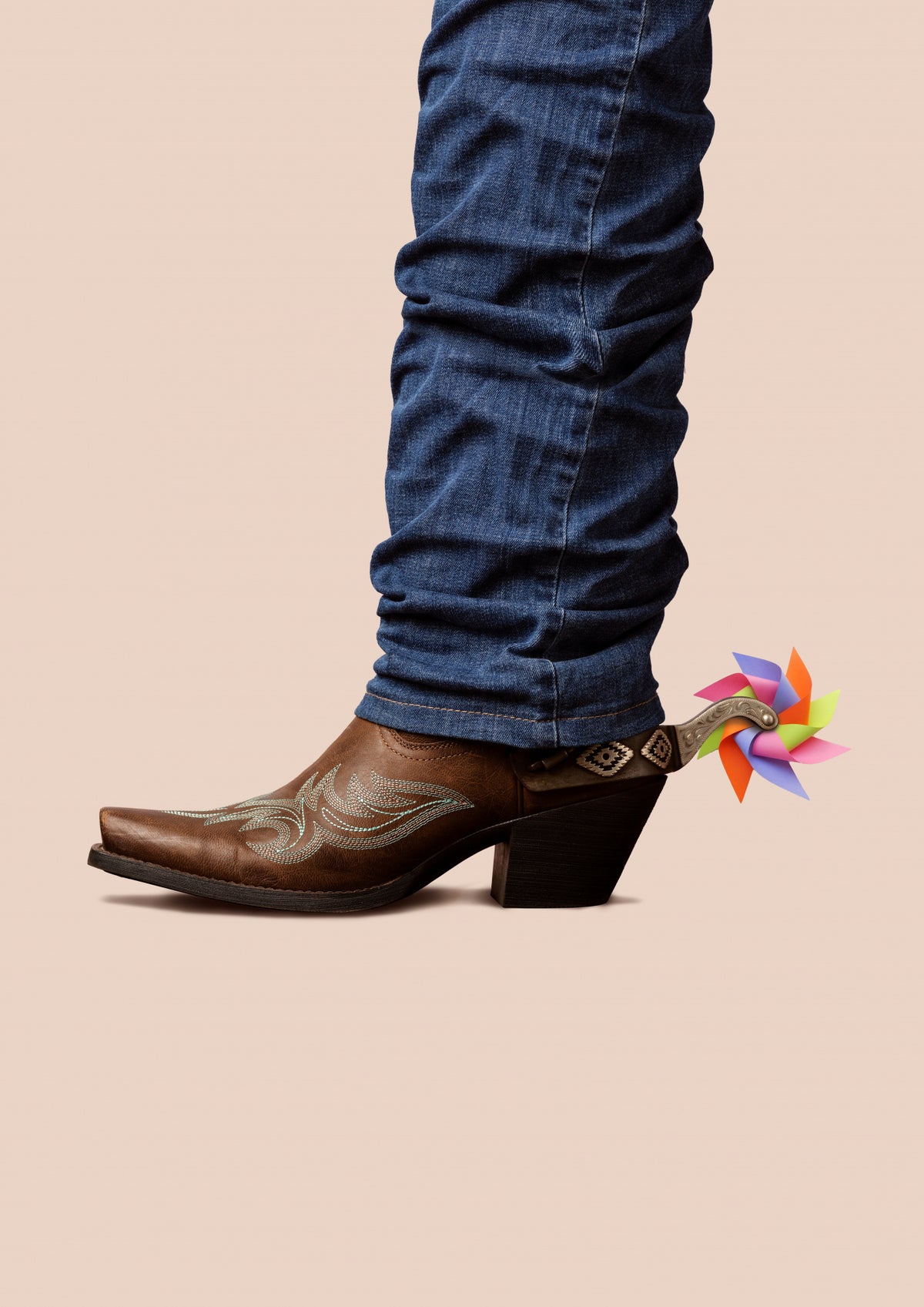 Not Serious Cowboy Poster och Canvastavla