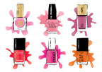 Nail Polishes Poster och Canvastavla