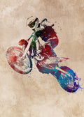 Motor Sport Art 3 Poster och Canvastavla