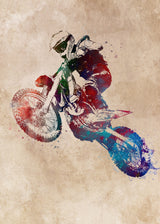 Motor Sport Art 3 Poster och Canvastavla