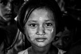 Rohingya refugee girl - Bangladesh Poster och Canvastavla