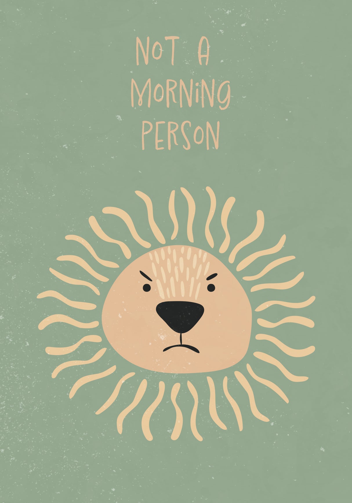 Lion nursery print Poster och Canvastavla