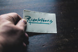 Resolutions Poster och Canvastavla
