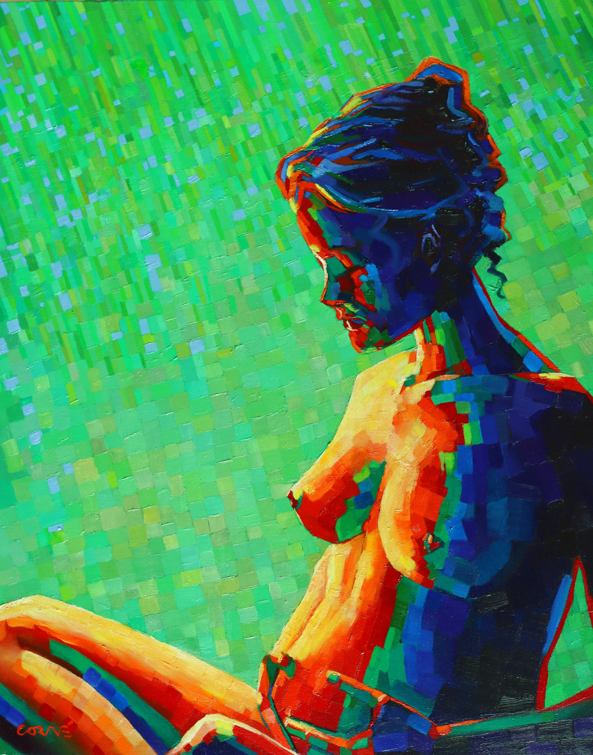 Cubistic Woman (2011) Poster och Canvastavla